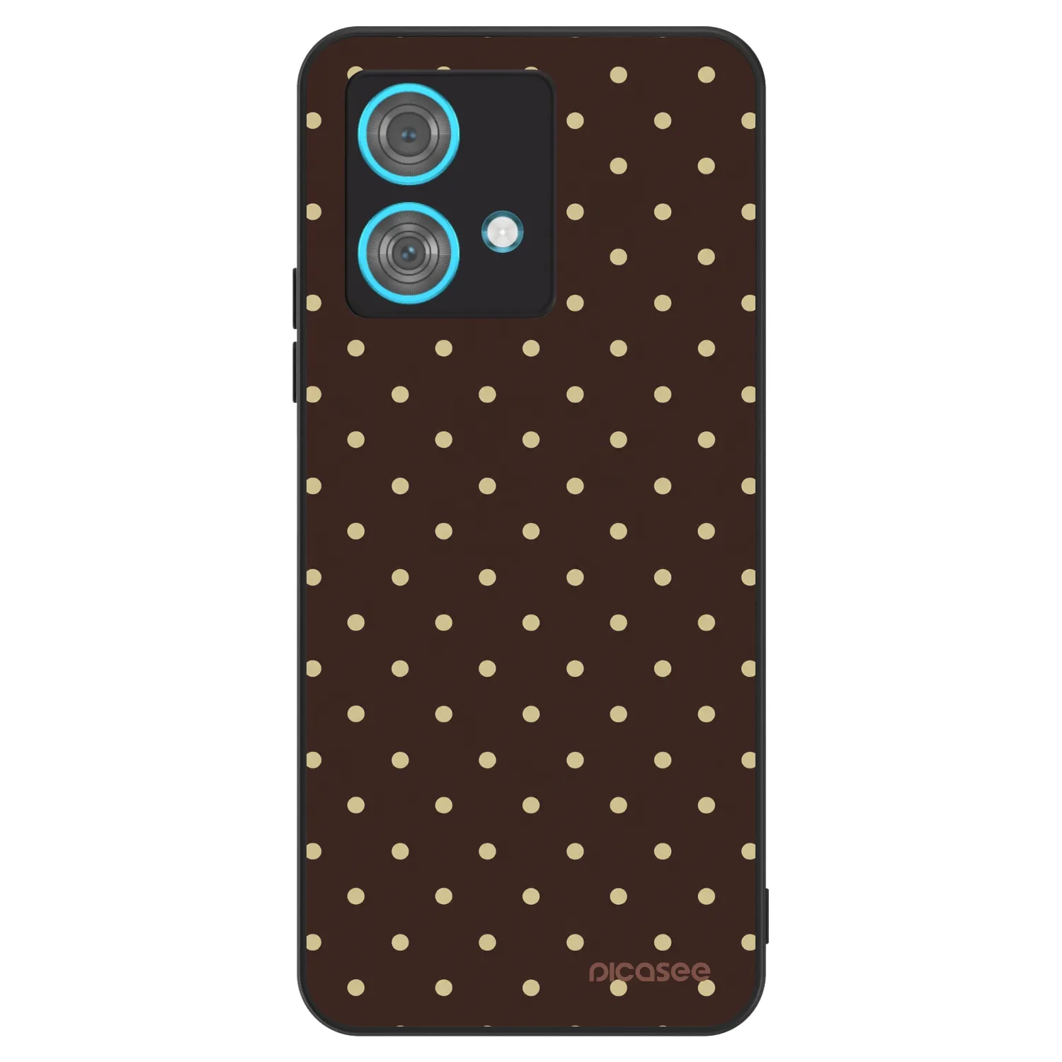 Picasee ULTIMATE CASE za Motorola Edge 40 Neo - Vanilla Dots & Chocolate