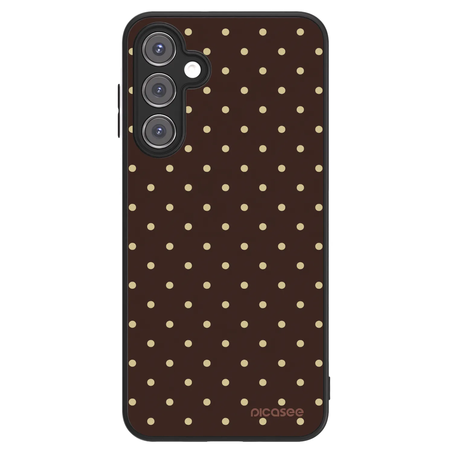 Picasee ULTIMATE CASE za Samsung Galaxy A16 4G - Vanilla Dots & Chocolate