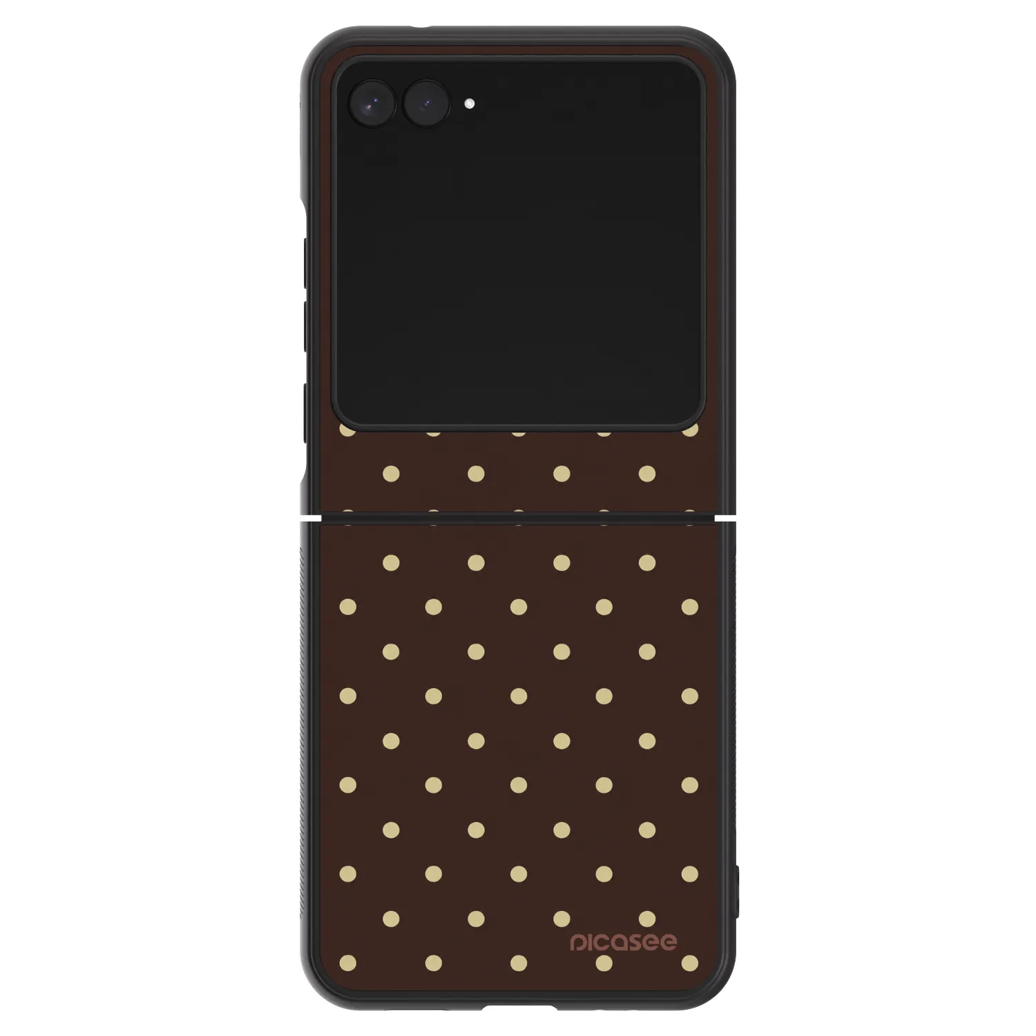 Picasee ULTIMATE CASE za Motorola Razr 60 - Vanilla Dots & Chocolate