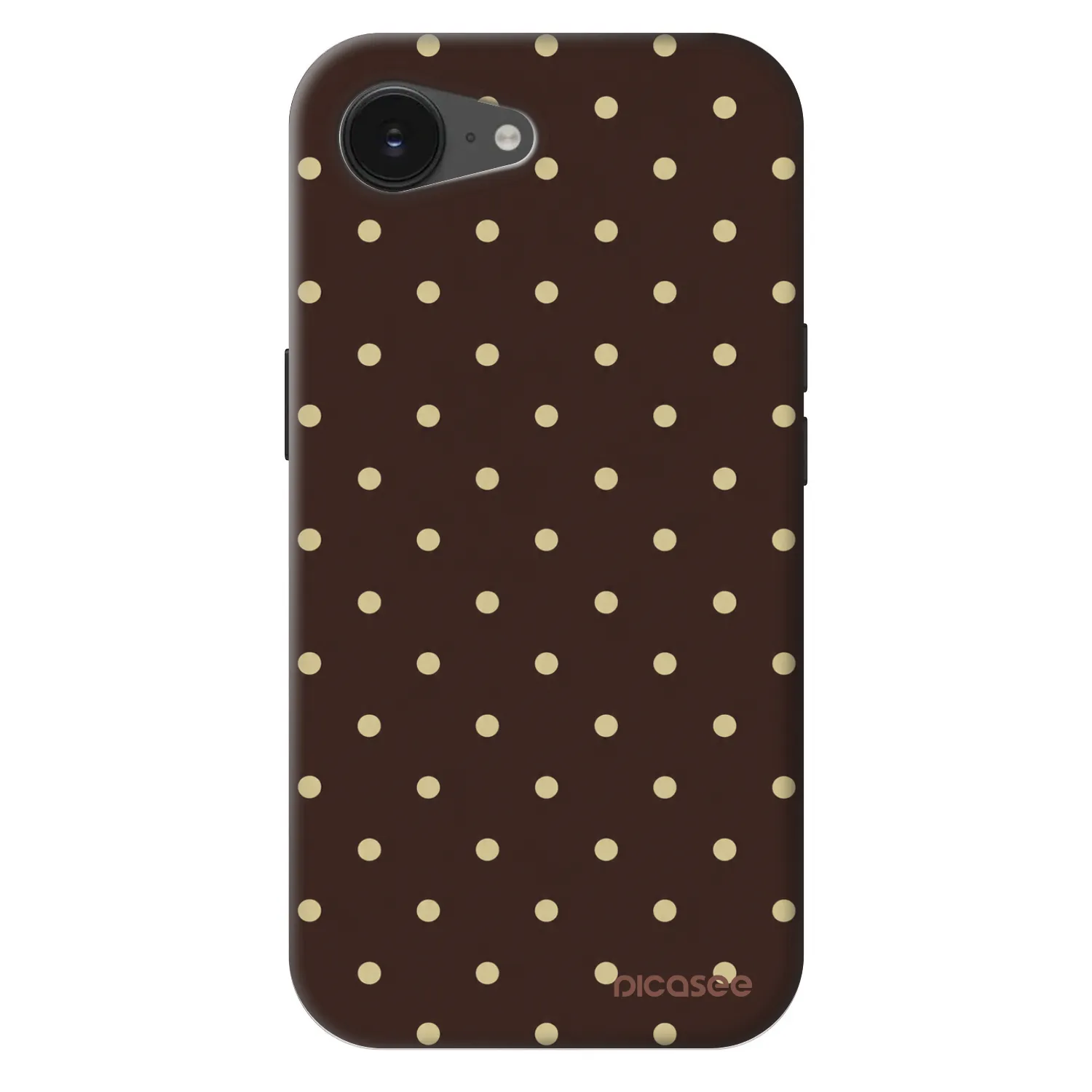 Picasee Fashion Case MagSafe za Apple iPhone 17e - Vanilla Dots & Chocolate