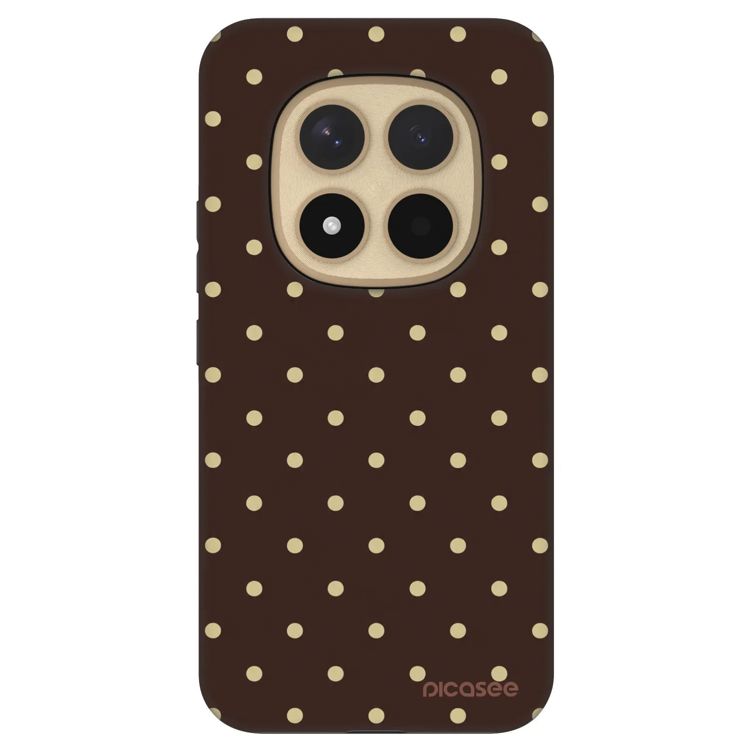 Picasee Fashion Case za Xiaomi Redmi Note 15 Pro+ - Vanilla Dots & Chocolate