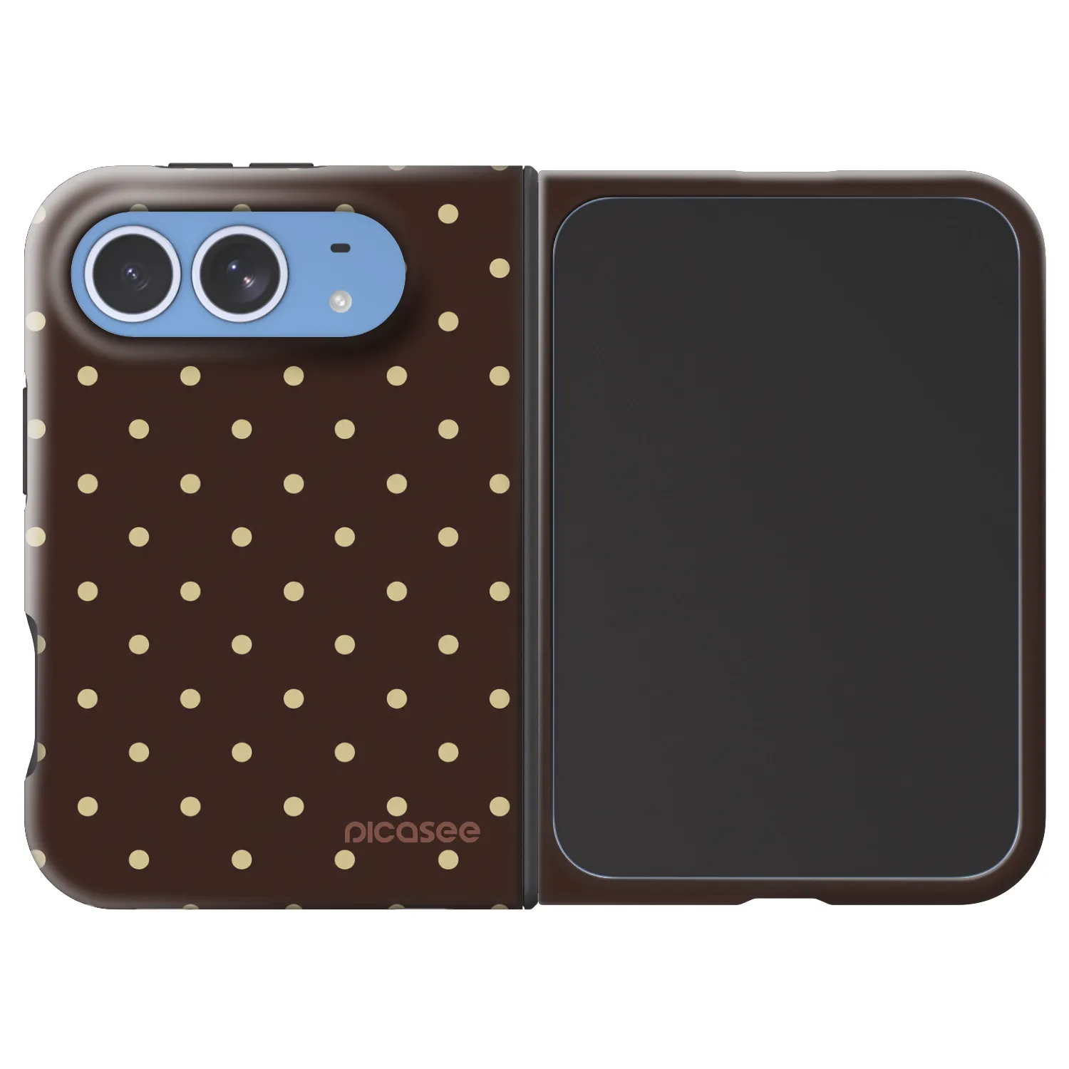Picasee Fashion Case MagSafe za Apple iPhone Duo - Vanilla Dots & Chocolate
