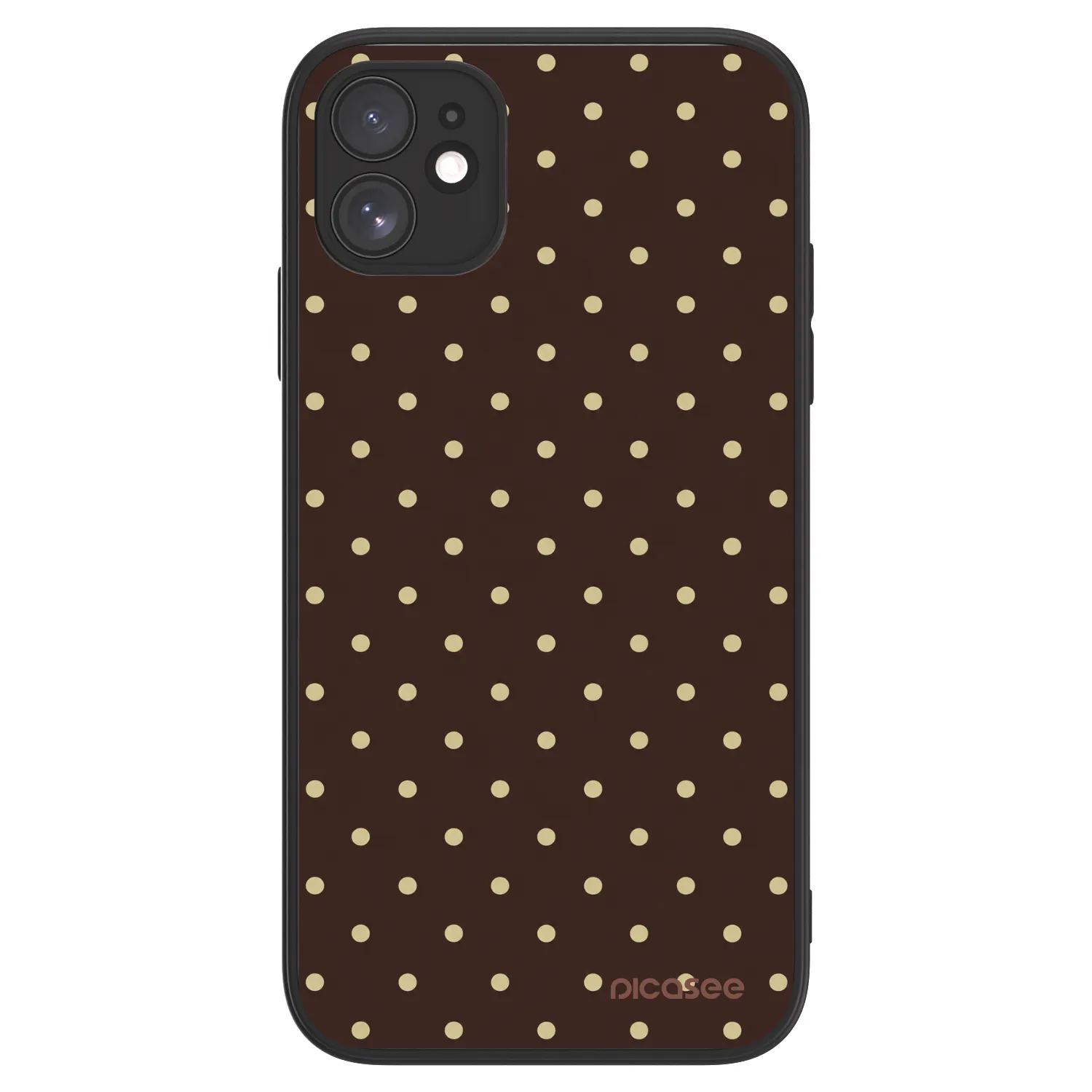 Picasee ULTIMATE CASE za Apple iPhone 11 - Vanilla Dots & Chocolate