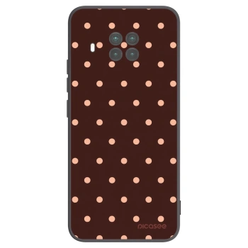 Picasee silikonski črni ovitek za Xiaomi Mi 10T Lite - Peach Dots & Chocolate
