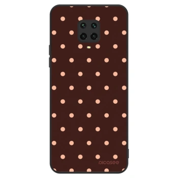 Ovitek za Xiaomi Redmi Note 9 Pro - Peach Dots & Chocolate