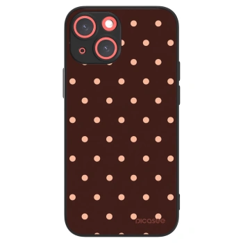 Picasee ULTIMATE CASE za Apple iPhone 13 mini - Peach Dots & Chocolate