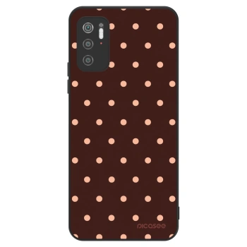 Ovitek za Xiaomi Poco M3 Pro 5G - Peach Dots & Chocolate