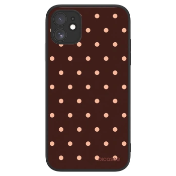 ULTIMATE CASE MagSafe za Apple iPhone 11 - Peach Dots & Chocolate