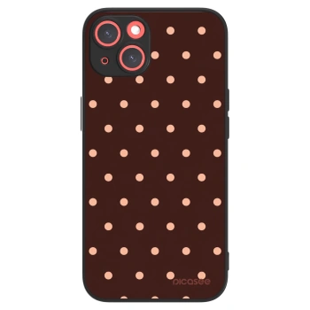 Picasee ULTIMATE CASE MagSafe za Apple iPhone 13 - Peach Dots & Chocolate