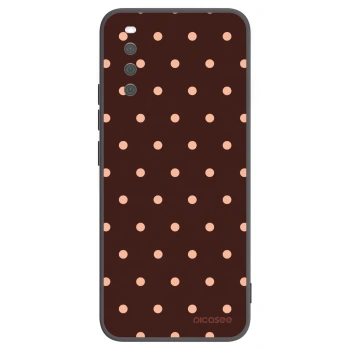 Ovitek za Sony Xperia 10 III - Peach Dots & Chocolate