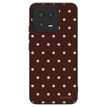 Ovitek za Xiaomi 13 - Peach Dots & Chocolate