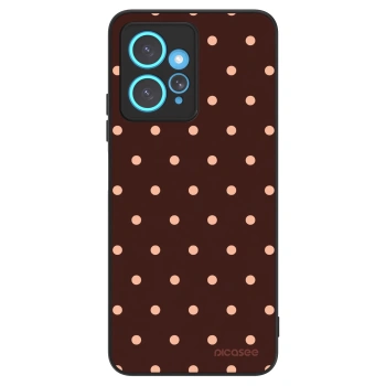 Ovitek za Xiaomi Redmi Note 12 4G - Peach Dots & Chocolate