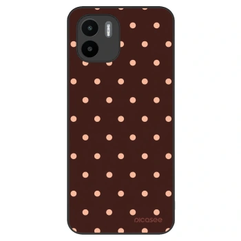 Ovitek za Xiaomi Redmi A2 - Peach Dots & Chocolate