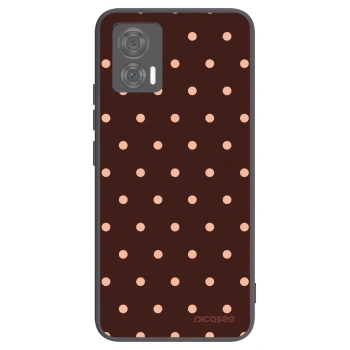 Ovitek za Motorola Edge 30 Neo - Peach Dots & Chocolate