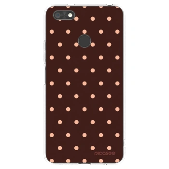 Ovitek za Huawei P9 Lite Mini - Peach Dots & Chocolate