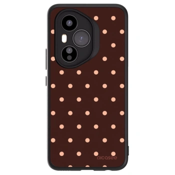 Ovitek za Honor 400 Pro 5G - Peach Dots & Chocolate