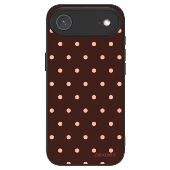Picasee ULTIMATE CASE MagSafe za Apple iPhone Air - Peach Dots & Chocolate
