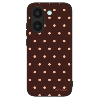 Ovitek za Xiaomi Poco X8 Pro - Peach Dots & Chocolate