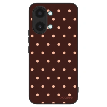 Ovitek za Xiaomi Poco X8 Pro Max - Peach Dots & Chocolate