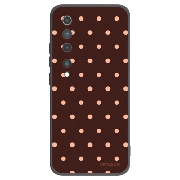 Ovitek za Xiaomi Mi 10 - Peach Dots & Chocolate