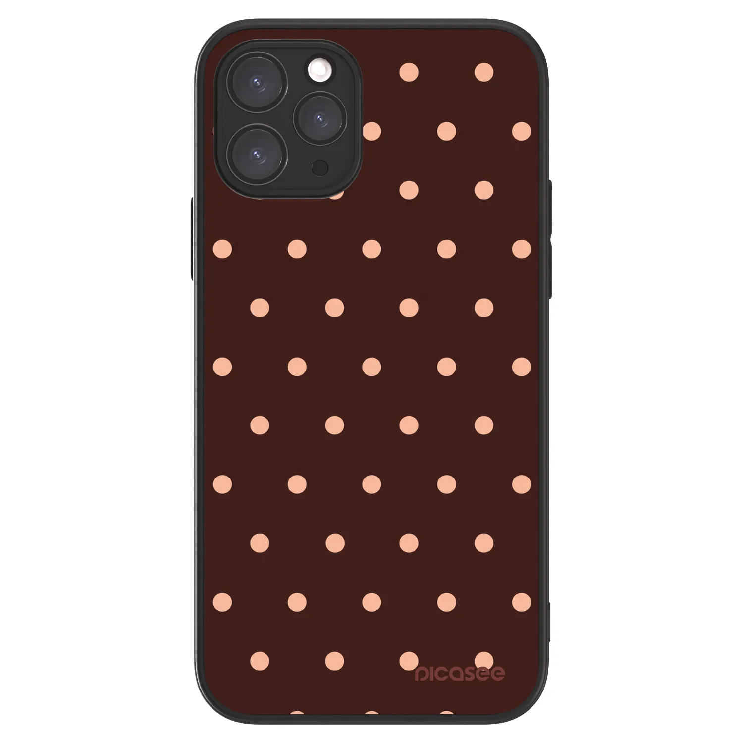 Picasee ULTIMATE CASE za Apple iPhone 11 Pro - Peach Dots & Chocolate