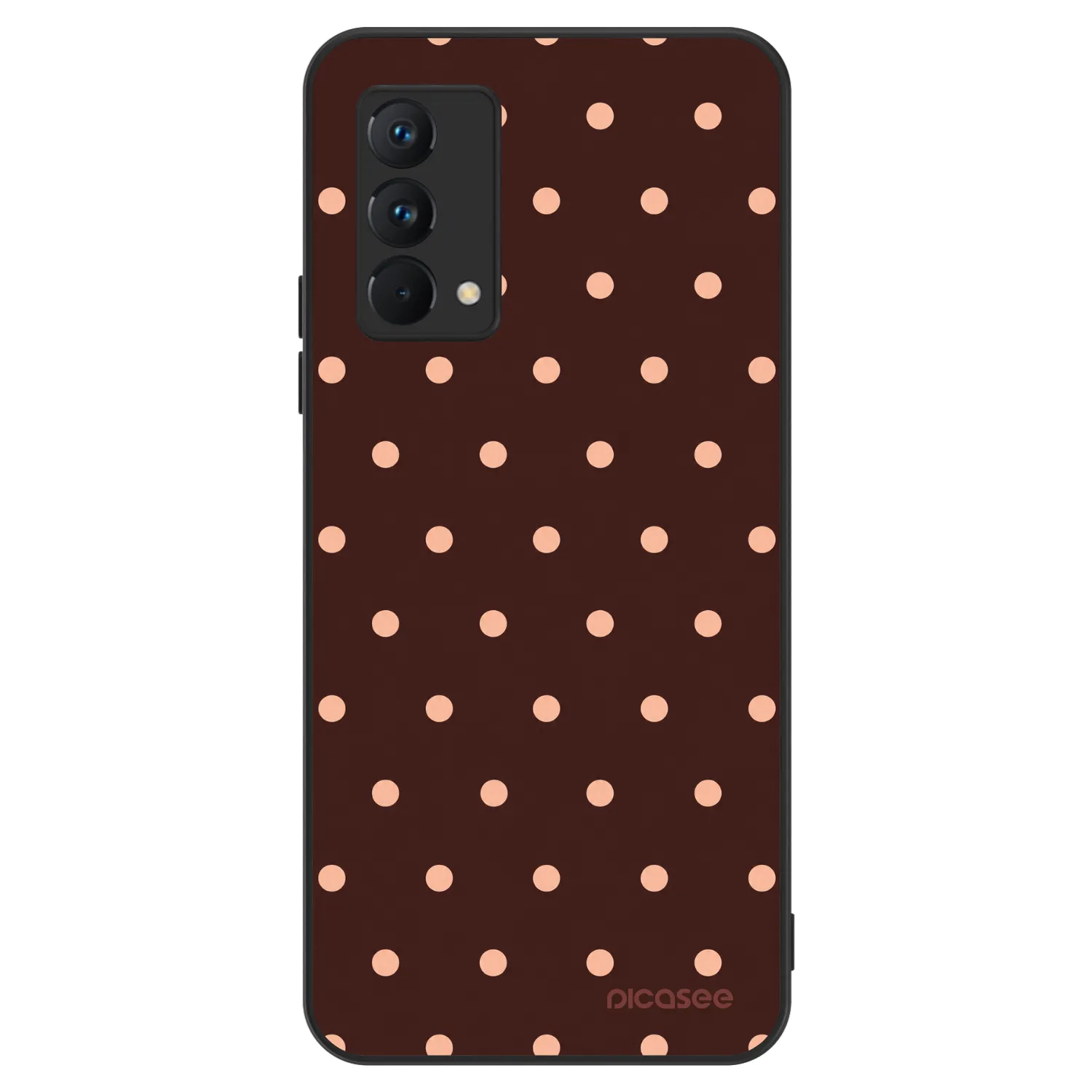 Picasee ULTIMATE CASE za Realme GT Master Edition 5G - Peach Dots & Chocolate