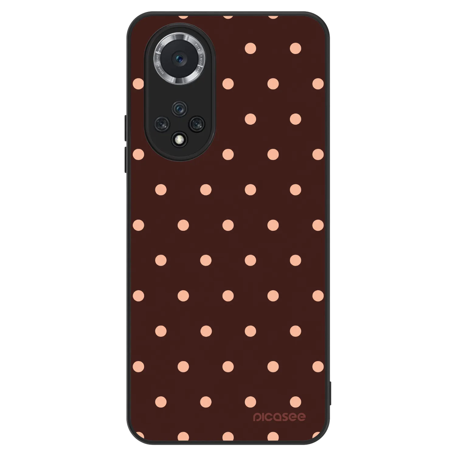 Picasee ULTIMATE CASE za Huawei Nova 9 SE - Peach Dots & Chocolate