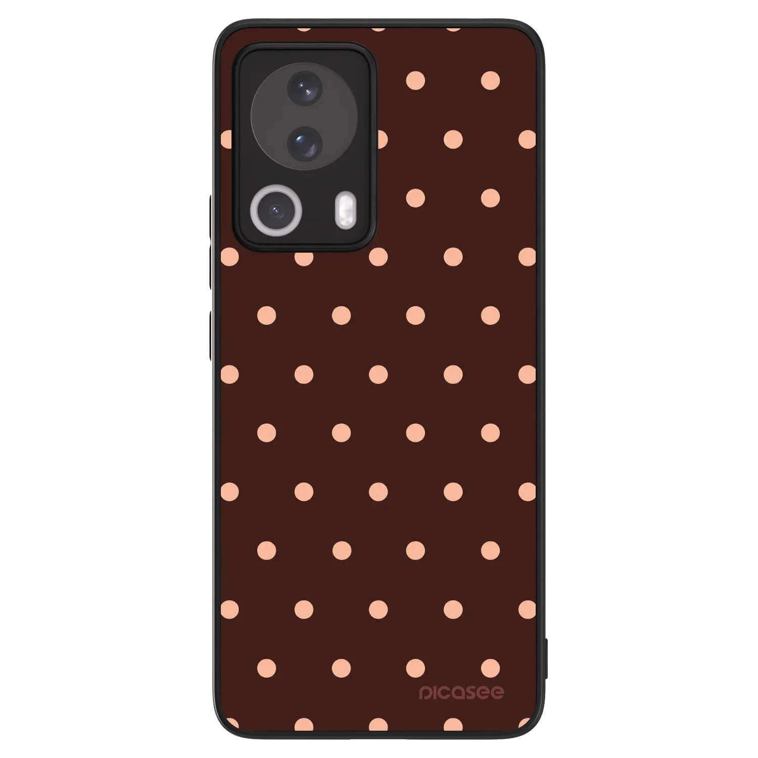 Picasee ULTIMATE CASE za Xiaomi 13 Lite - Peach Dots & Chocolate