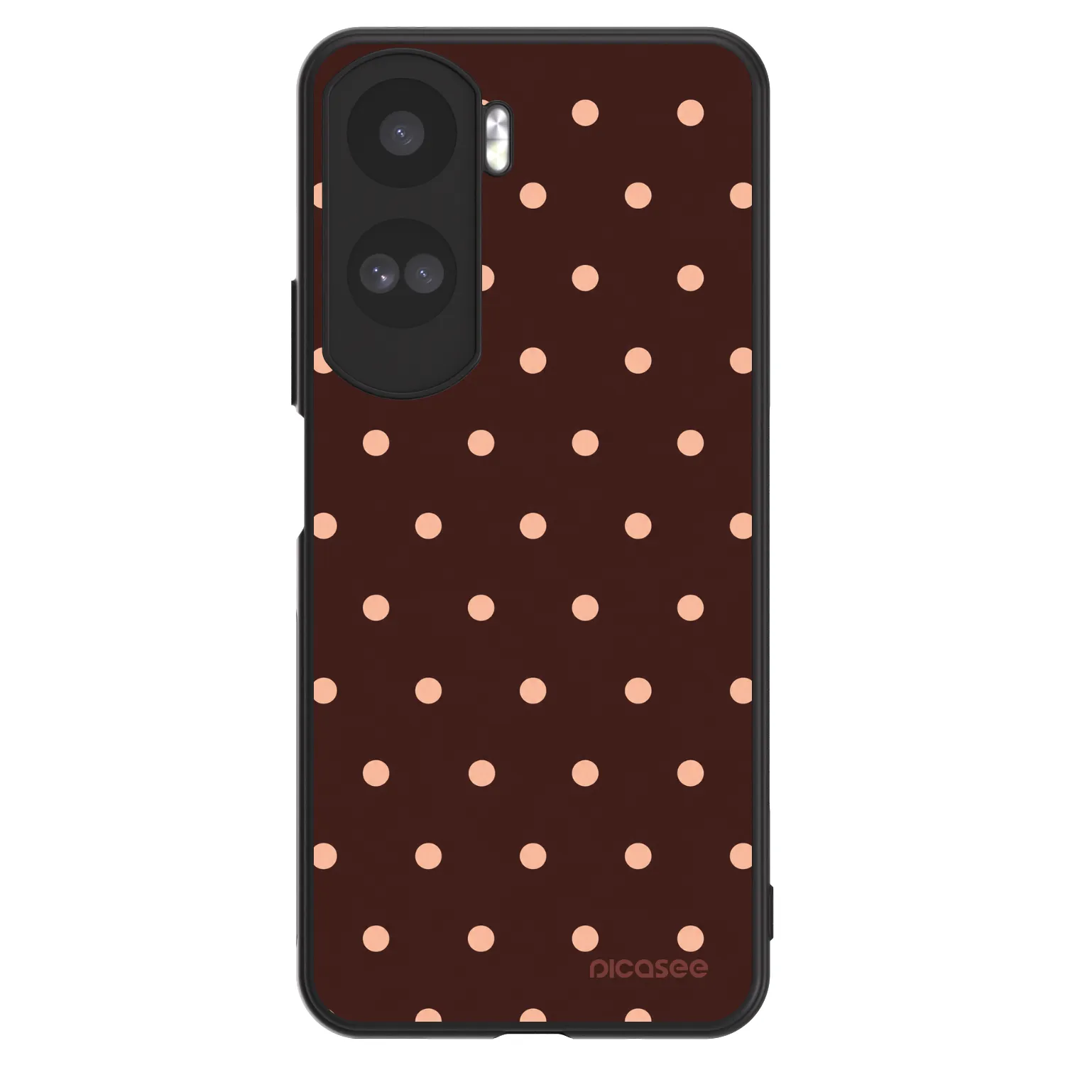 Picasee ULTIMATE CASE za Honor 90 Lite 5G - Peach Dots & Chocolate
