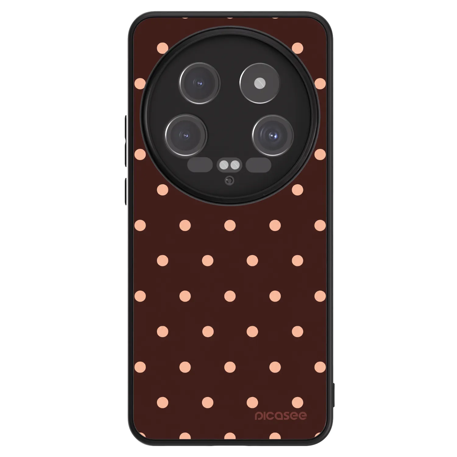 Picasee ULTIMATE CASE za Xiaomi 14 Ultra - Peach Dots & Chocolate