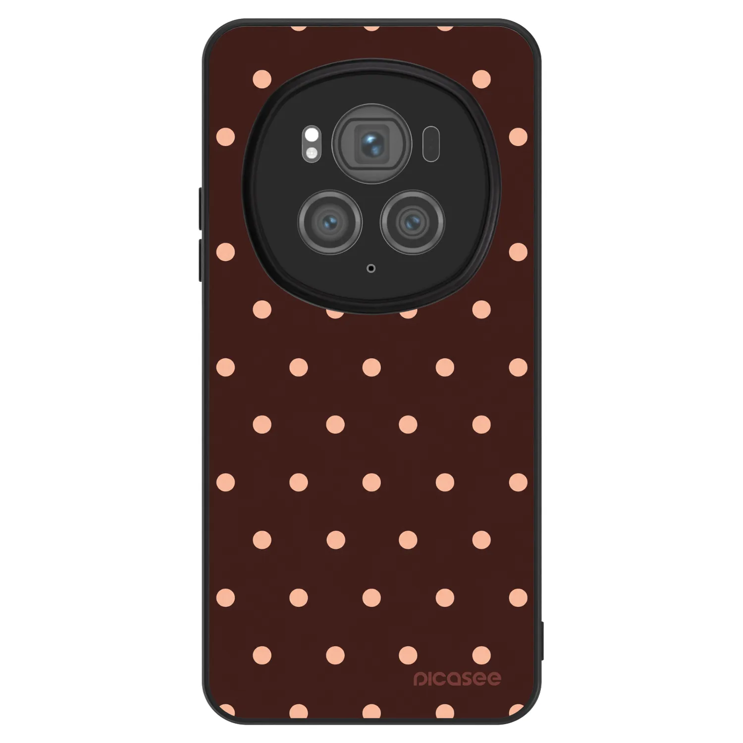 Picasee ULTIMATE CASE za Honor Magic6 Pro - Peach Dots & Chocolate
