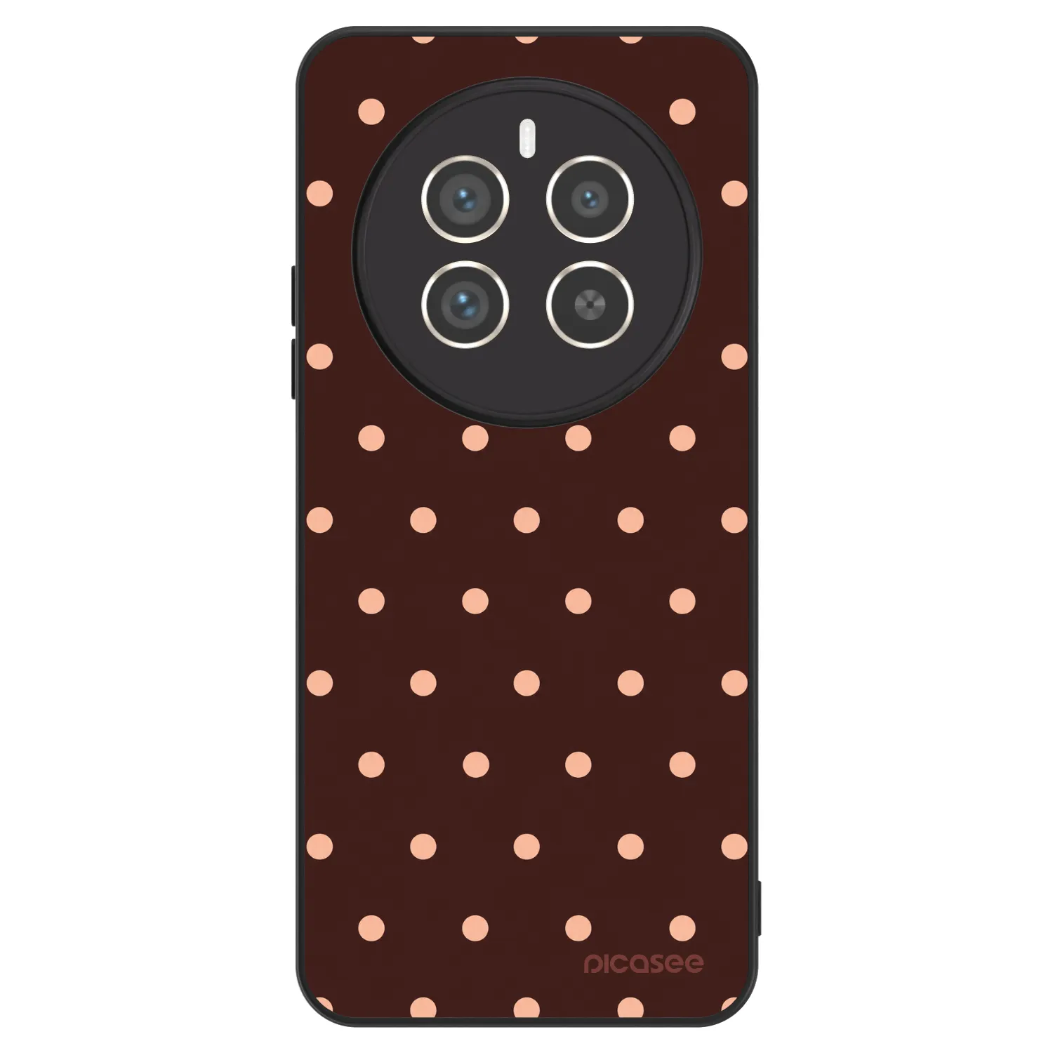 Picasee ULTIMATE CASE za Realme 12 Pro 5G - Peach Dots & Chocolate