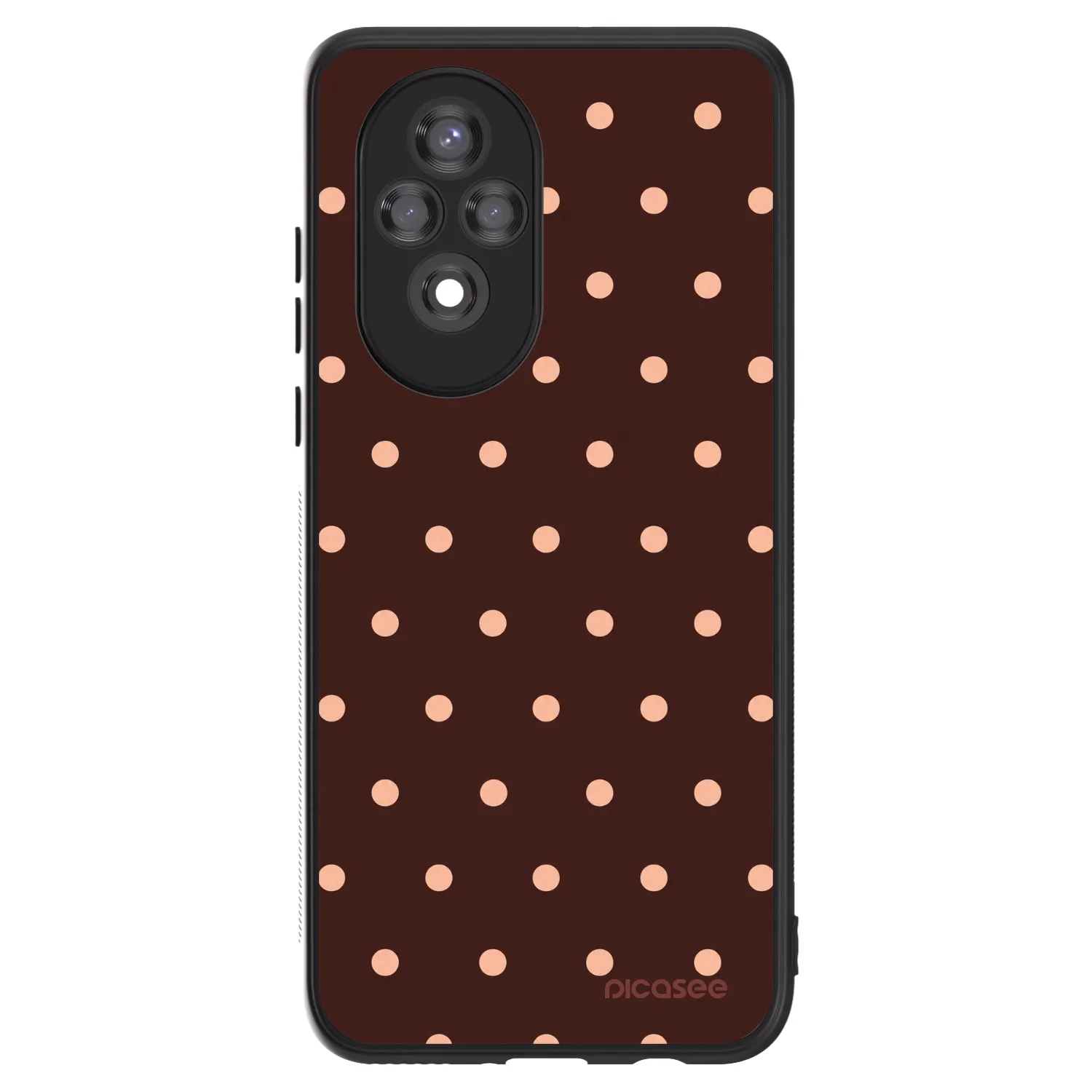Picasee ULTIMATE CASE za Honor 200 5G - Peach Dots & Chocolate
