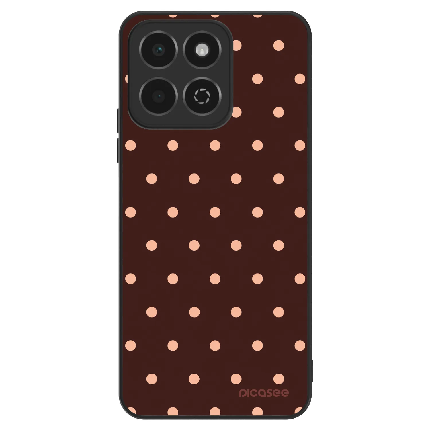 Picasee ULTIMATE CASE za Honor 200 Smart 5G - Peach Dots & Chocolate