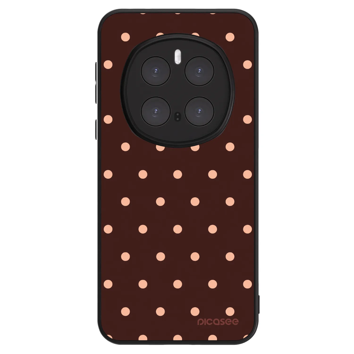 Picasee ULTIMATE CASE za Honor Magic7 Pro 5G - Peach Dots & Chocolate
