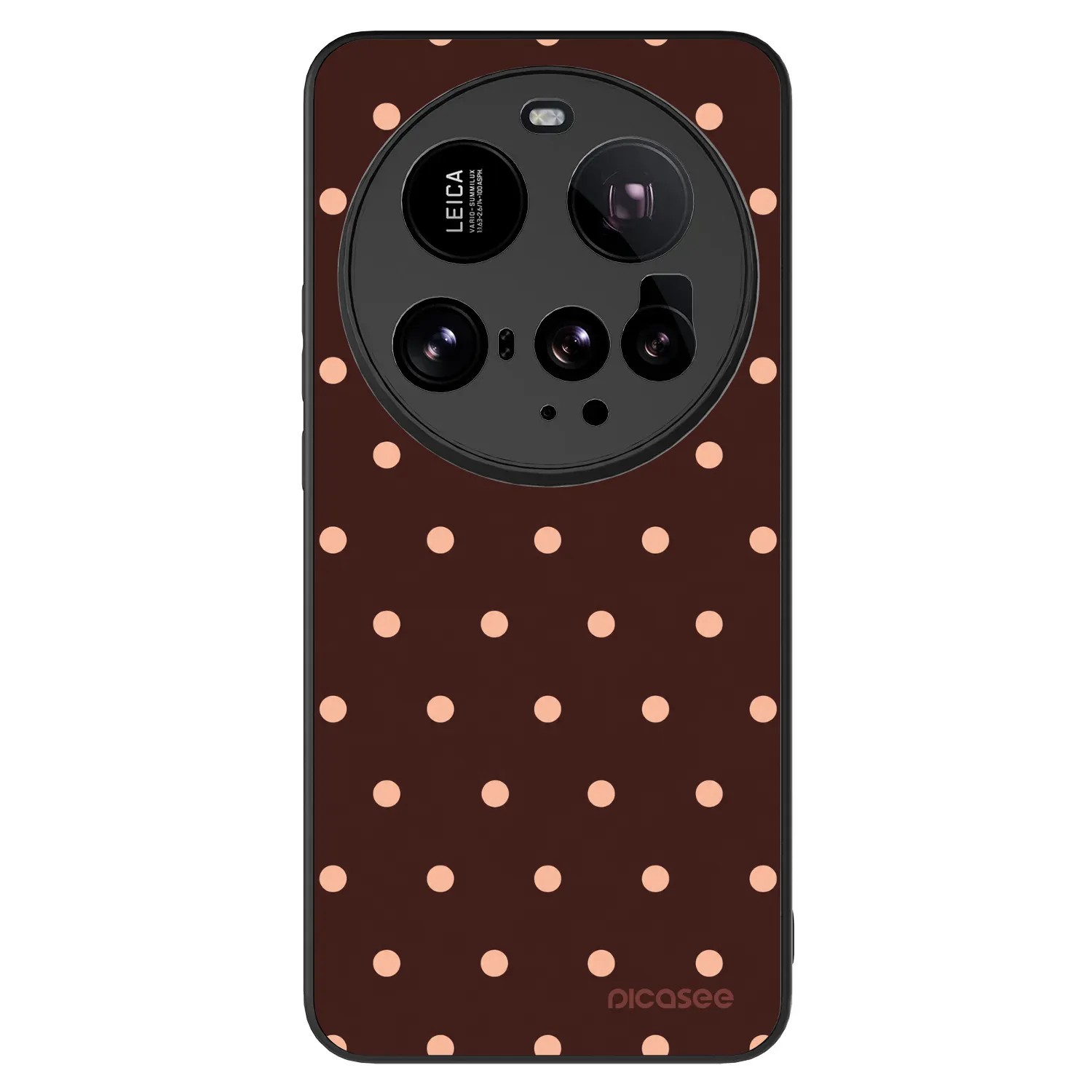 Picasee ULTIMATE CASE za Xiaomi 15 Ultra - Peach Dots & Chocolate