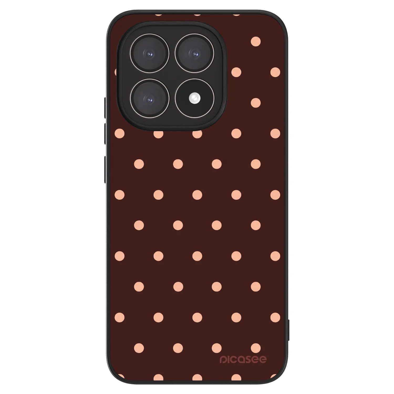 Picasee ULTIMATE CASE za Xiaomi 15T - Peach Dots & Chocolate
