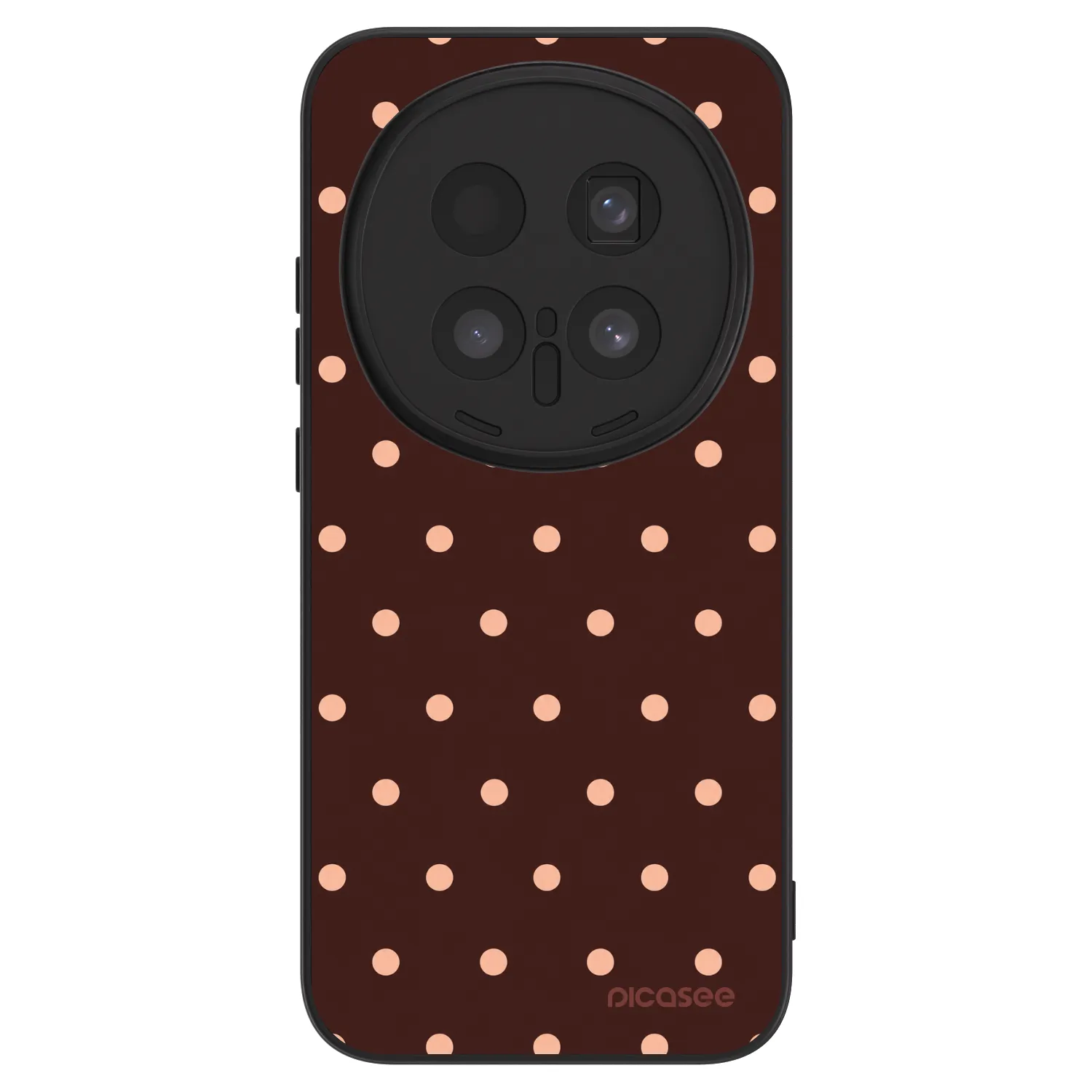 Picasee ULTIMATE CASE za Honor Magic8 Pro 5G - Peach Dots & Chocolate