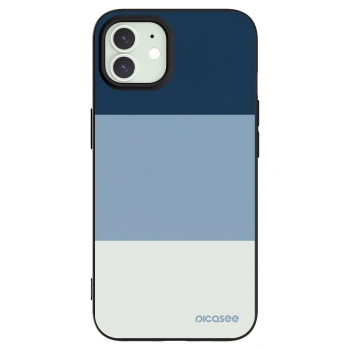 Picasee silikonski črni ovitek za Apple iPhone 12 - Coastal Blue