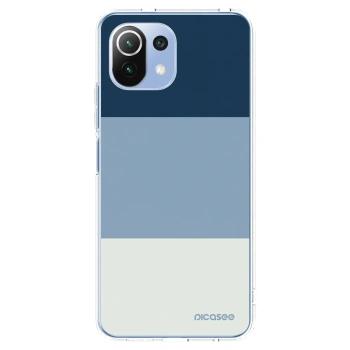 Picasee silikonski prozorni ovitek za Xiaomi Mi 11 Lite - Coastal Blue