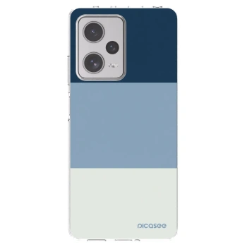 Picasee silikonski prozorni ovitek za Xiaomi Redmi Note 12 Pro+ 5G - Coastal Blue
