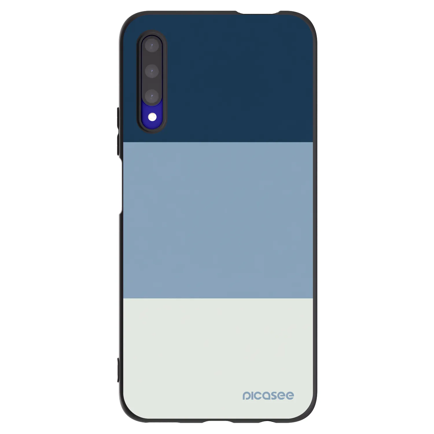 Picasee silikonski črni ovitek za Honor 9X Pro - Coastal Blue