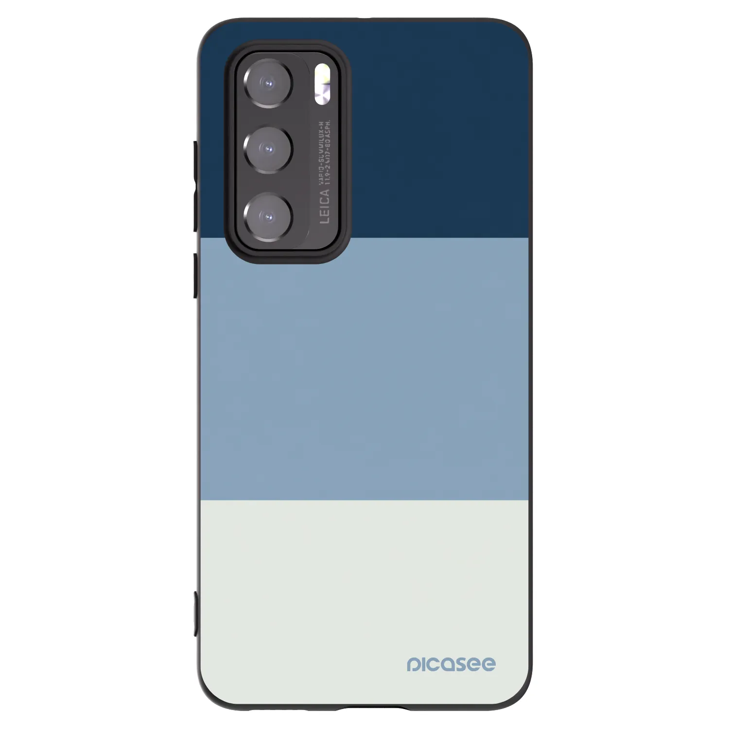 Picasee silikonski črni ovitek za Huawei P40 - Coastal Blue