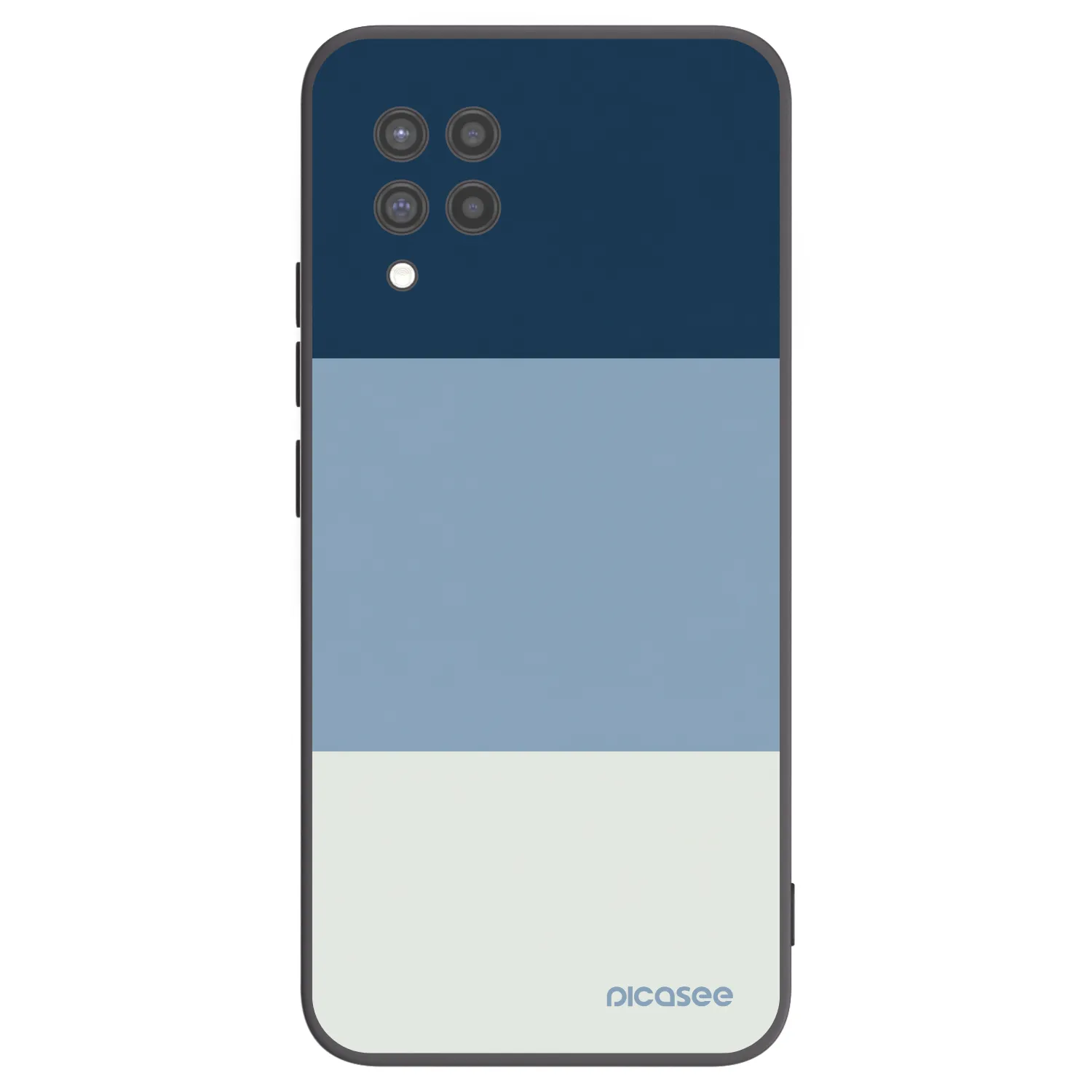 Picasee silikonski črni ovitek za Samsung Galaxy A42 A426B - Coastal Blue