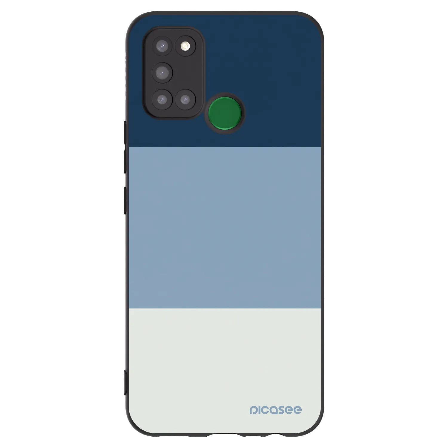 Picasee silikonski črni ovitek za Realme 7i - Coastal Blue