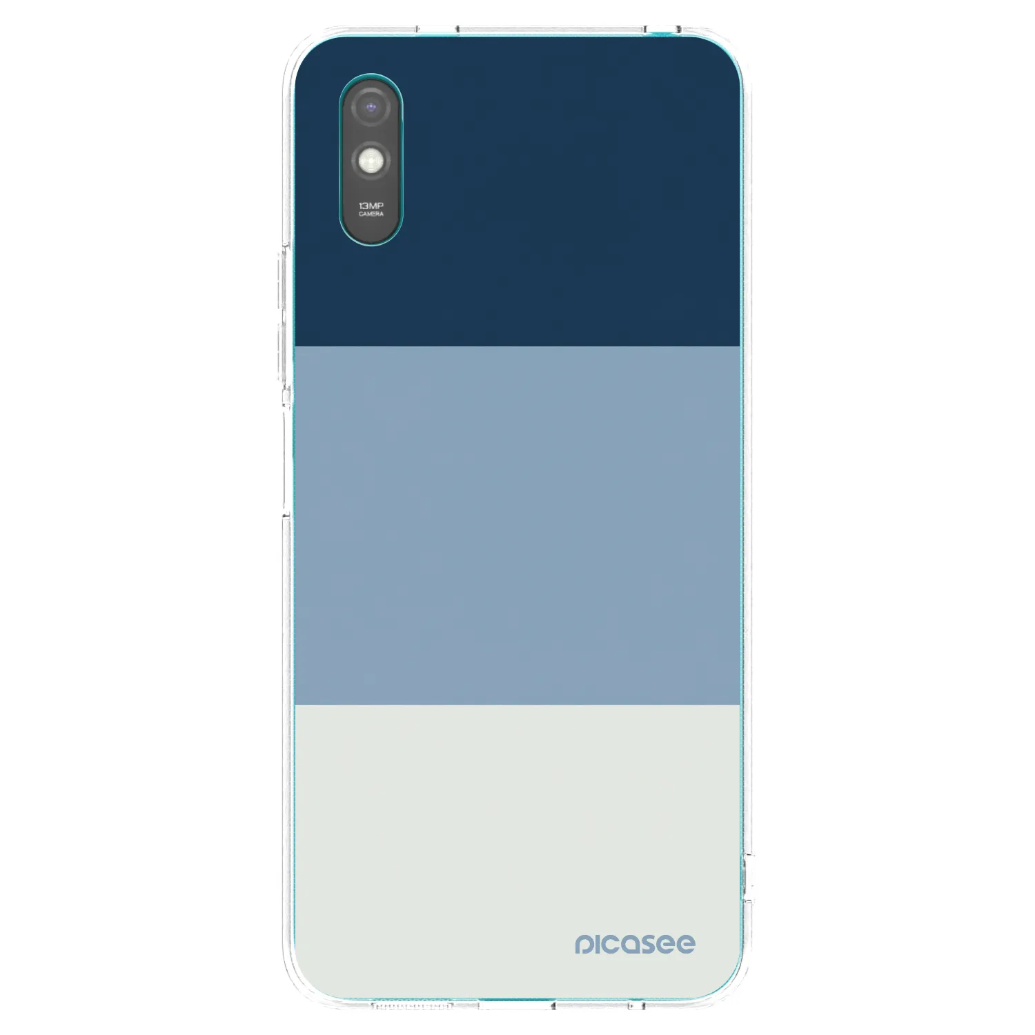 Picasee silikonski prozorni ovitek za Xiaomi Redmi 9AT - Coastal Blue
