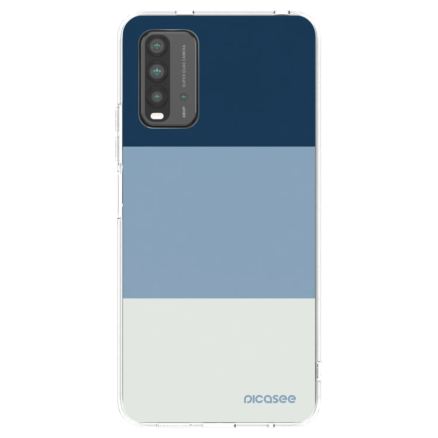 Picasee silikonski prozorni ovitek za Xiaomi Redmi 9T - Coastal Blue