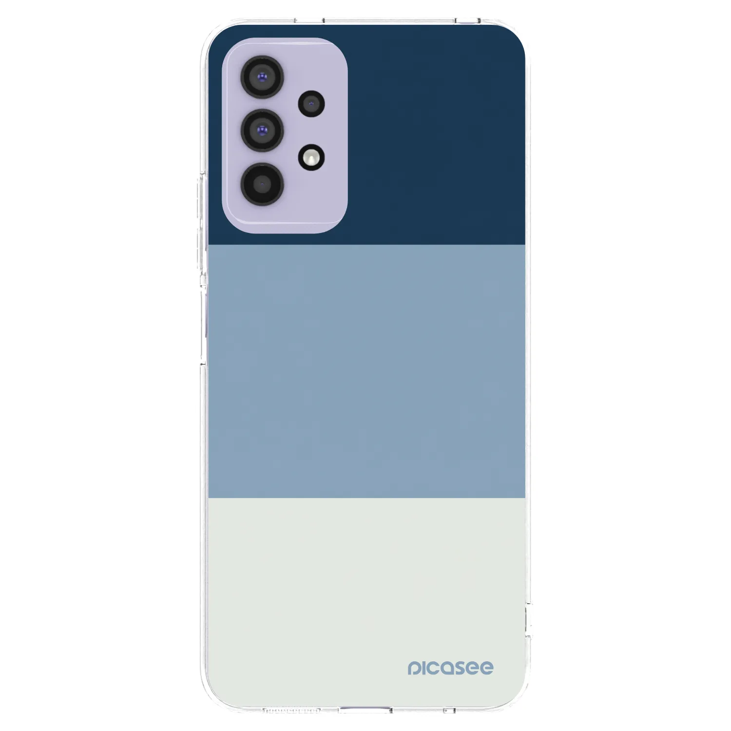 Picasee silikonski prozorni ovitek za Samsung Galaxy A32 4G SM-A325F - Coastal Blue