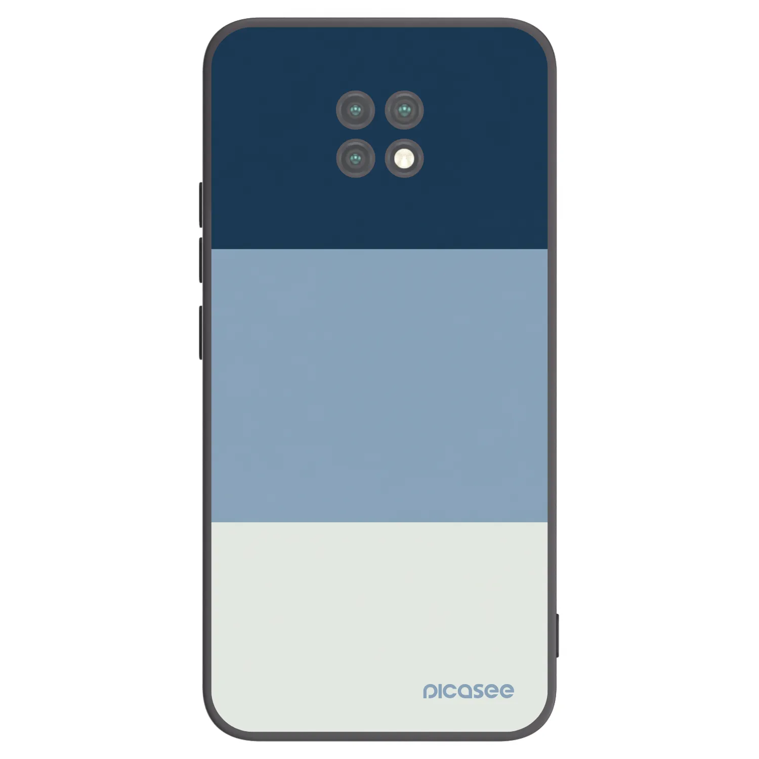 Picasee silikonski črni ovitek za Xiaomi Redmi Note 9T - Coastal Blue