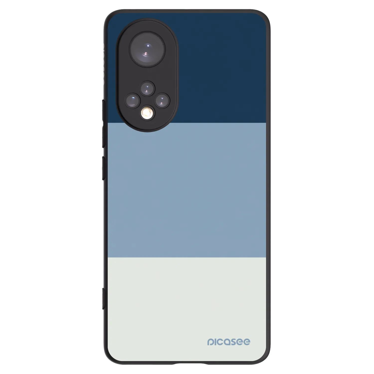 Picasee silikonski črni ovitek za Honor 50 5G - Coastal Blue